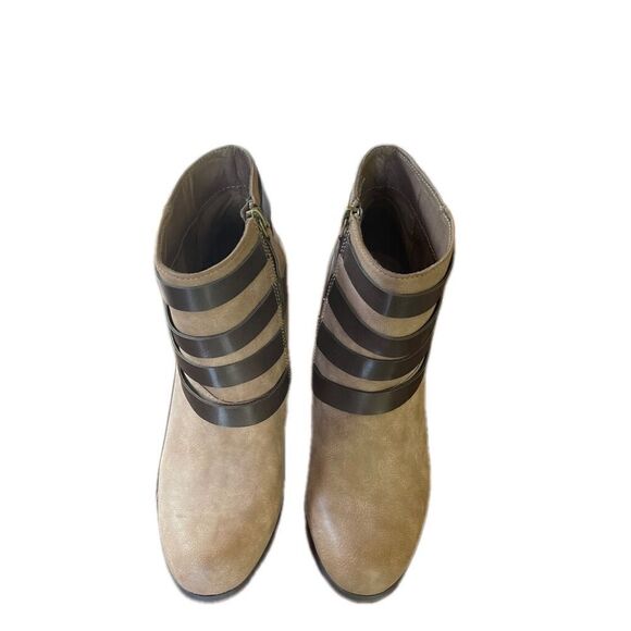 Madden Girl Deluxe Ankle Boots Women’s 9M Brown - Picture 1 of 9